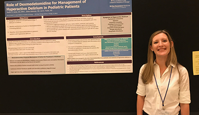 Palliative Medicine Fellow Presenting Research