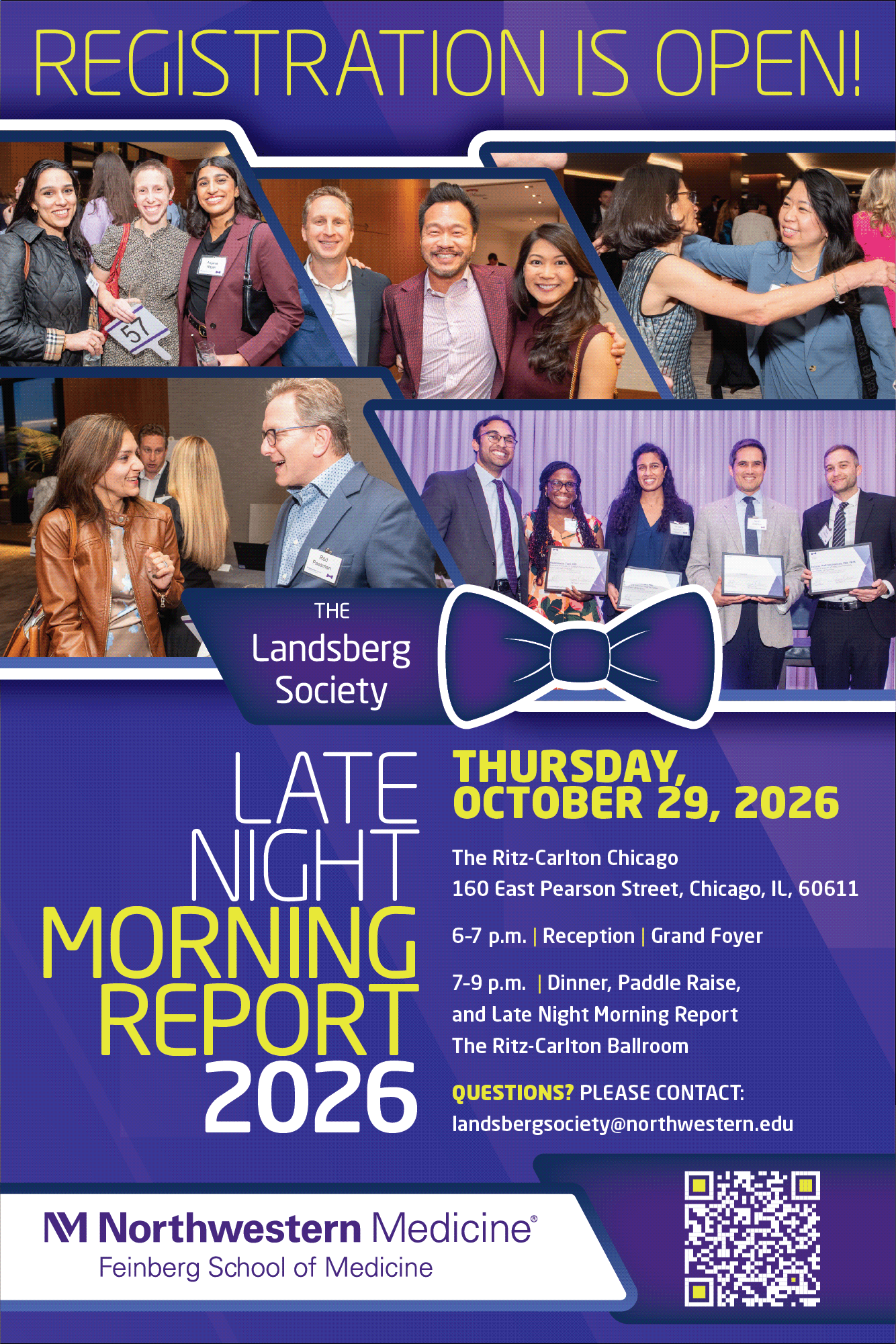2026 Late Night Morning Report Registration is Open Flyer